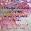 Výstava obrazov klientov DSS ÚSVIT